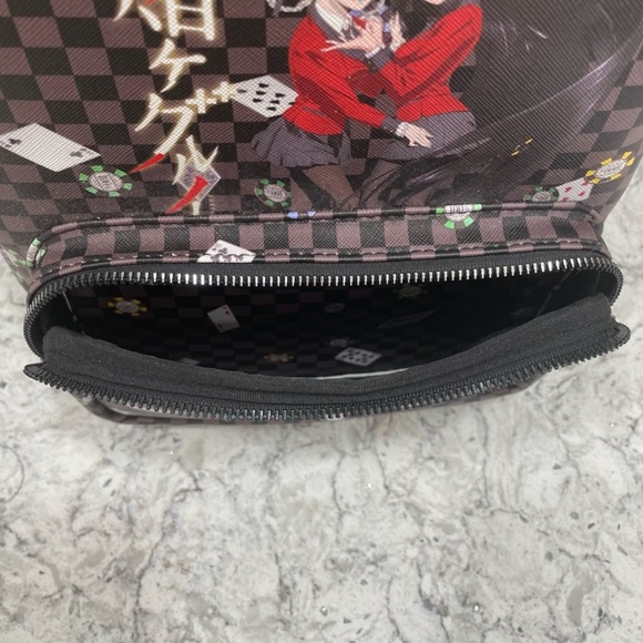 Kakegurui Yumeko & Kirari Checkered Mini Backpack - Picture 11 of 14
